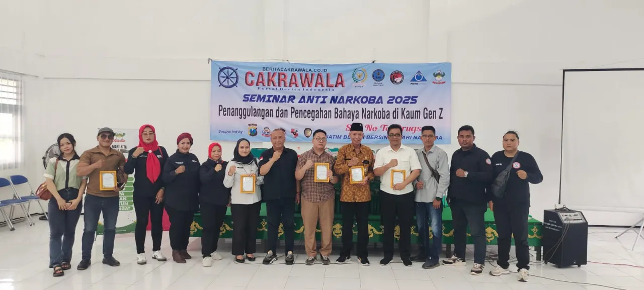 Generasi Cerdas Tanpa Narkoba: Seminar Inspiratif Berita Cakrawala Bersama BNN dan Ditresnarkoba di Surabaya