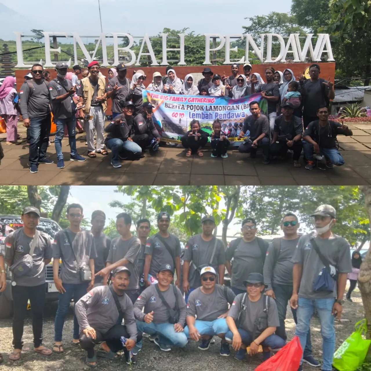 Menyatukan Visi Dan Misi Program Kerja, Berita Pojok Lamongan Laksanakan Gathering Di Lembah Pendawa 