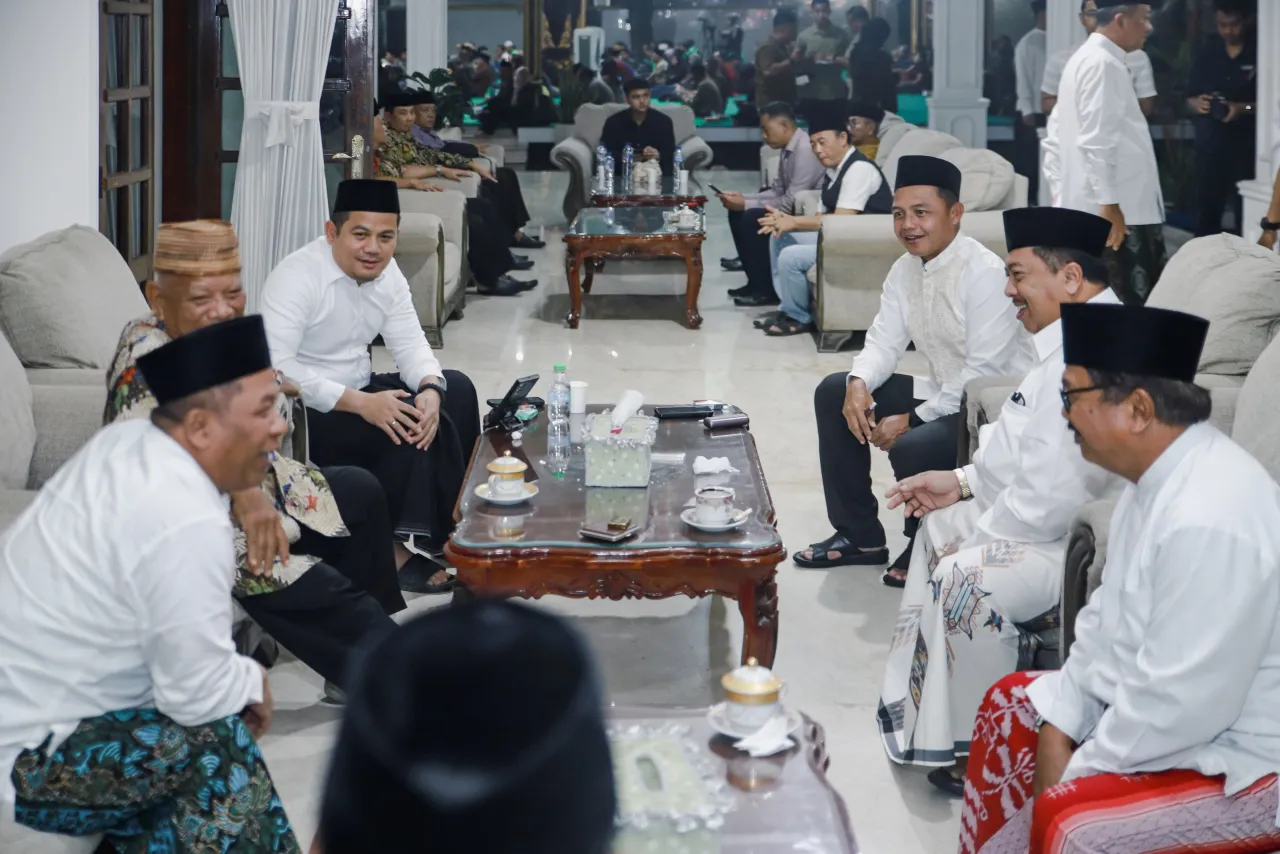 Perkuat Sinergitas, Kapolres Jombang Bersama Forkopimda Silaturahmi dengan Ulama