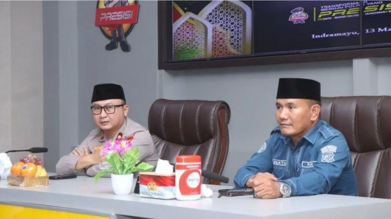 Polres Indramayu Gelar Buka Puasa Bersama Awak Media