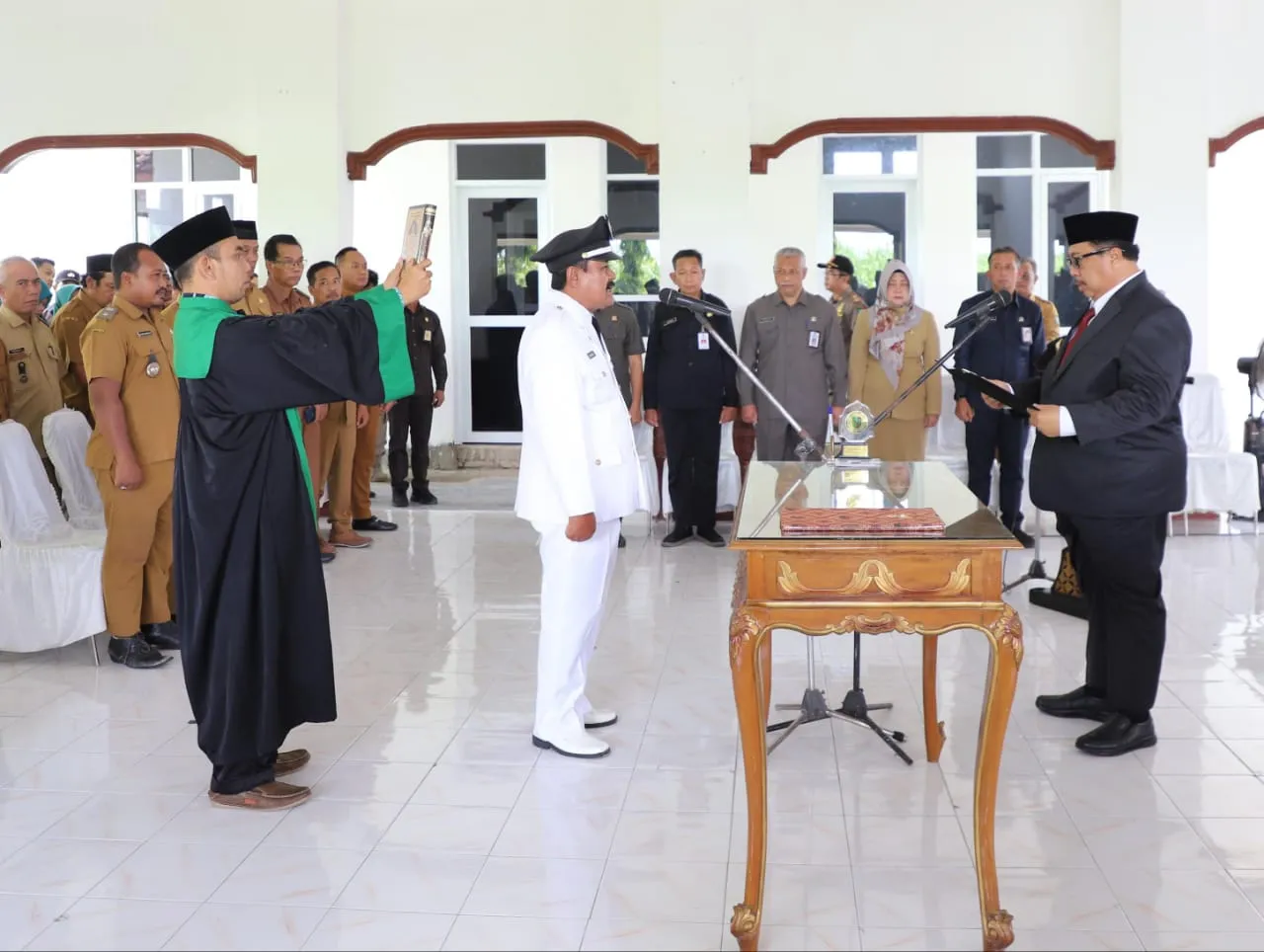 Kepala Desa Antar Waktu Desa Wangkalkepuh Resmi Dilantik Bupati Jombang