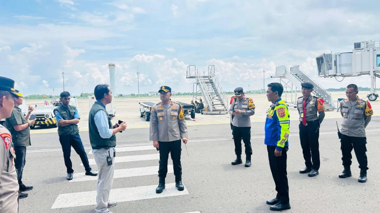 Jelang Kunjungan Kapolri ke Majalengka, Kapolres Tinjau Persiapan di BIJB