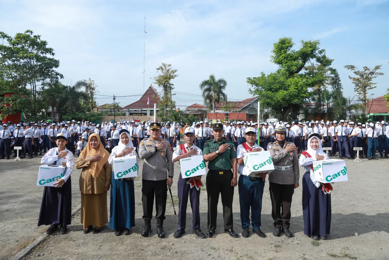 Cegah Bulliying dan Kenakalan Remaja, Polres Jombang Gelar Police Goes to School