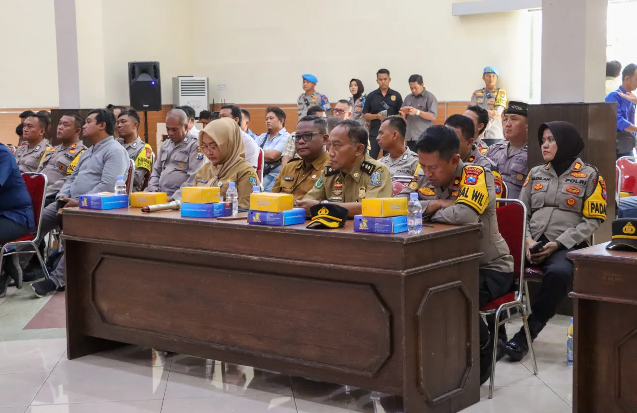Jelang May Day, Kapolres Jombang Silaturahmi dengan Serikat Pekerja Buruh