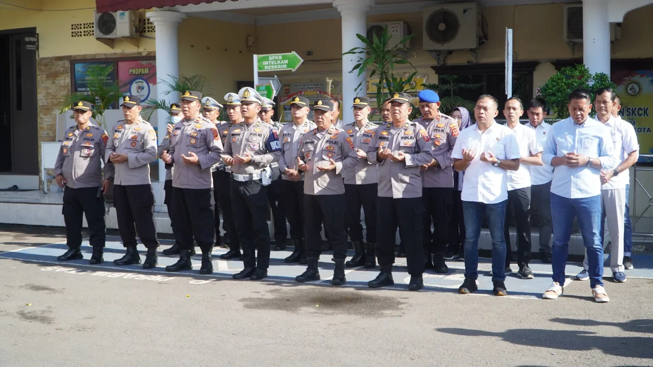 Polres Cirebon Kota Gelar Halal Bihalal Bersama Seluruh Personel