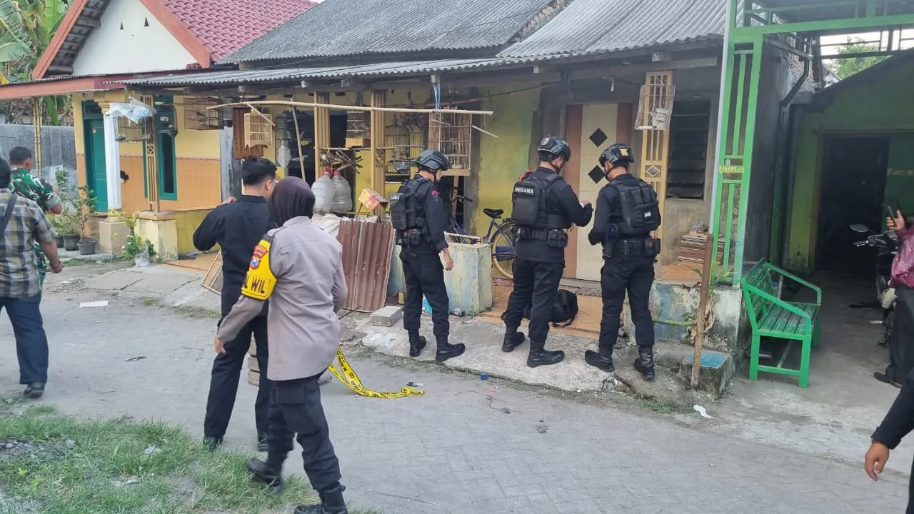 Penemuan Mortir di Jombang, Tim Gegana Polda Jatim Lakukan Disposal