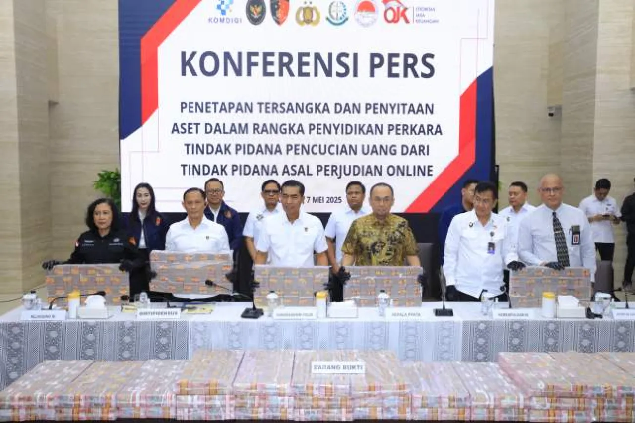 Judi Online Dilibas! Polri Bekuk Bos Besar, Uang Haram Rp530 M Disikat