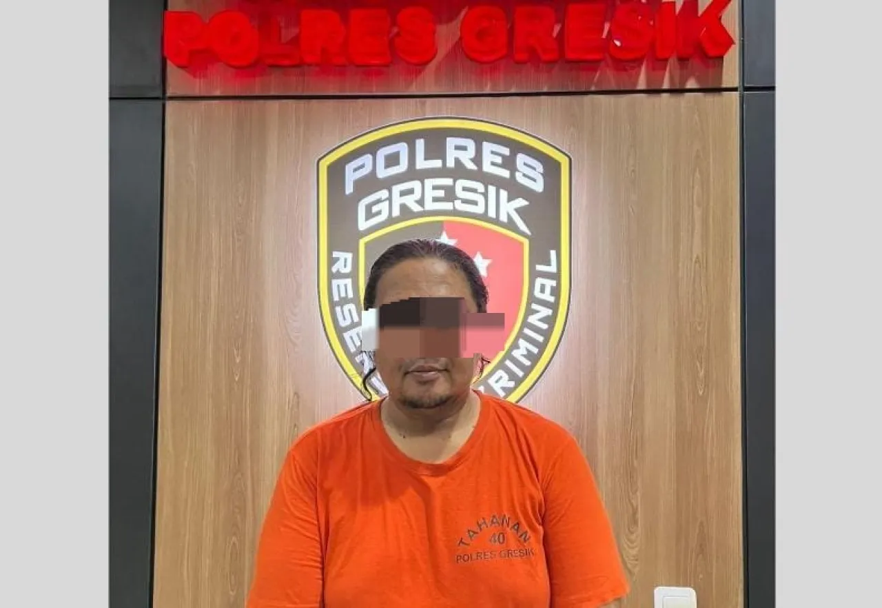 Polres Gresik Berhasil Amankan Admin Grup FB Cinta Sedarah di Denpasar Bali