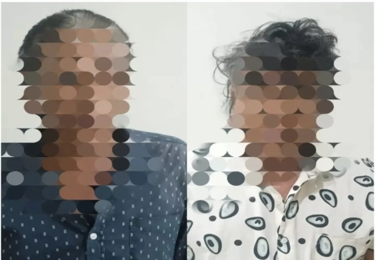 Gerak Cepat, Polsek Waru Amankan Dua Preman di Terminal Bungurasih