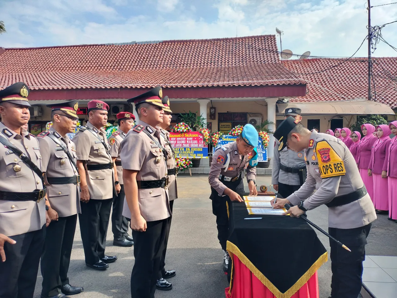 Mutasi Pejabat Utama di Polres Cirebon Kota, Semangat Baru Mengemban Tugas