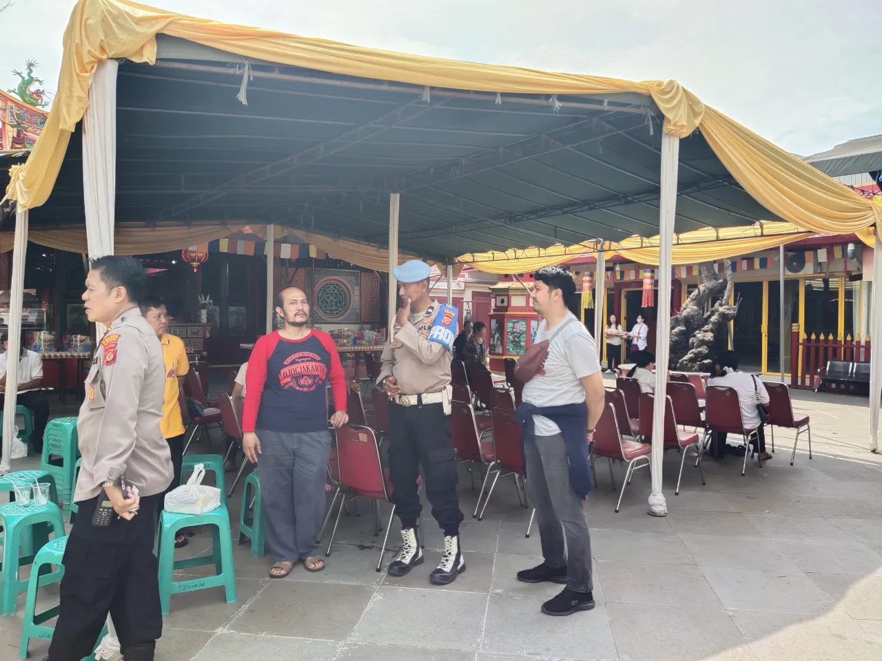 Polres Cirebon Kota Amankan Kegiatan Waisak 2569 BE di Vihara Dewi Welas Asih