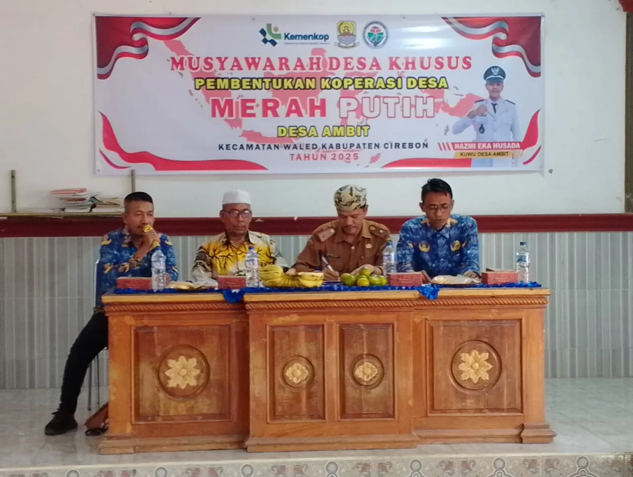 Pembentukan Koperasi Merah Putih di Desa Ambit Diresmikan melalui Musdessus