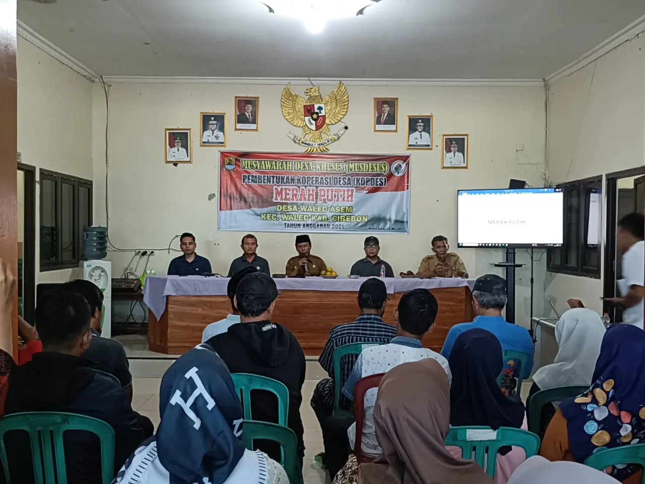 MUSDESUS PEMBENTUKAN KOPERASI MERAH PUTIH DESA WALED ASEM
