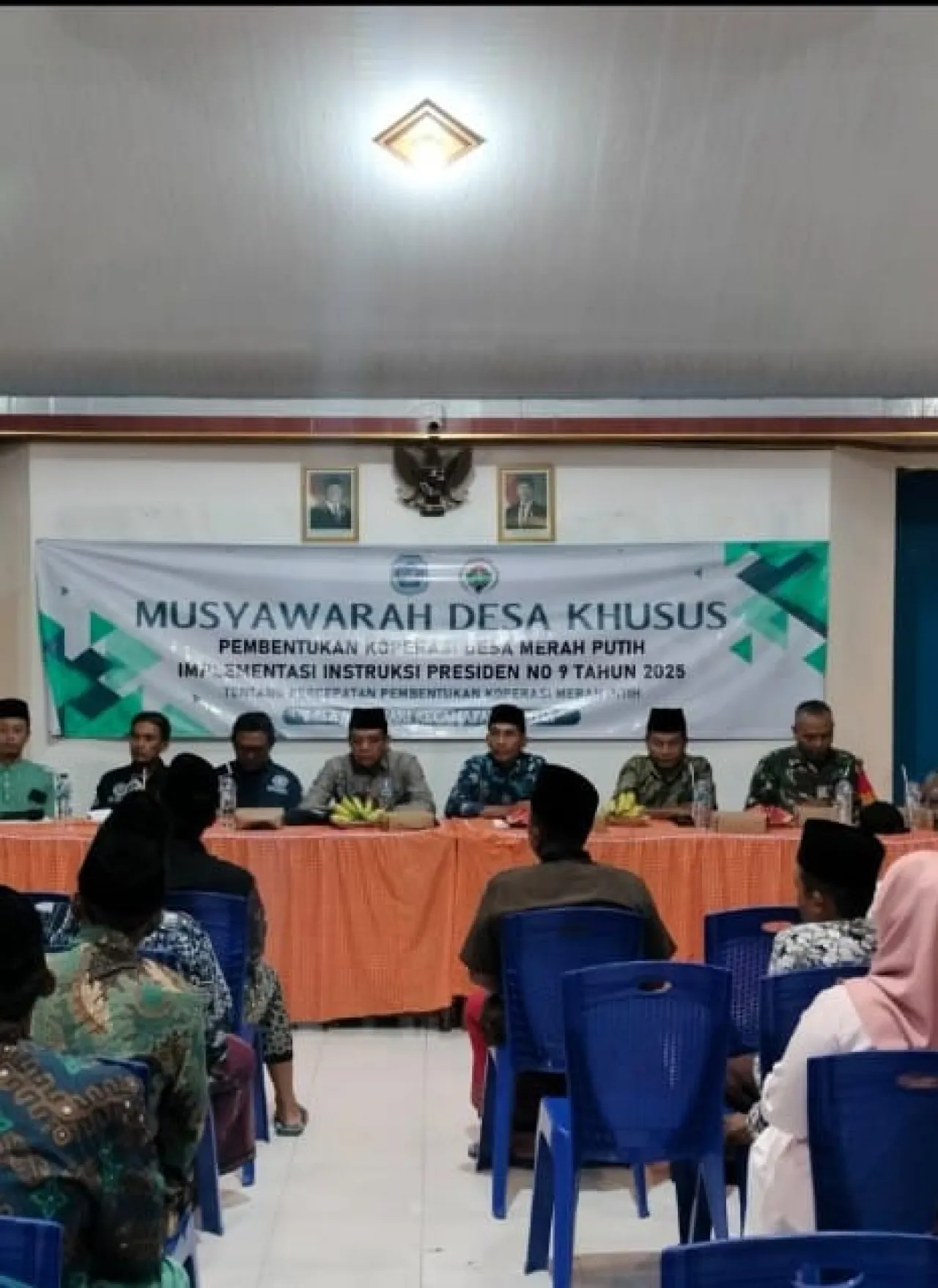 Pemdes Sokosari Gelar MusDesSus Pembentukan Koprasi Merah Putih