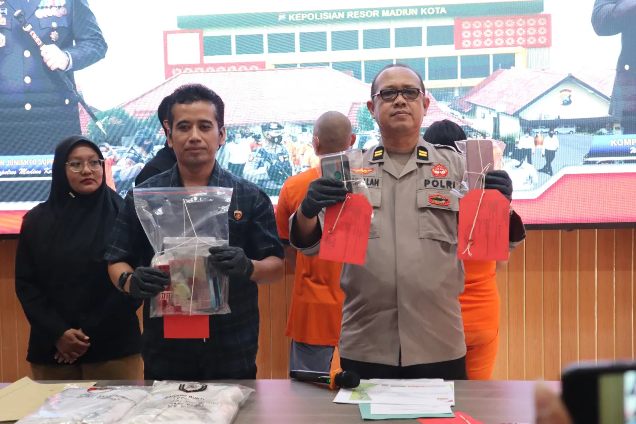 Dua Tersangka Pelaku Kasus TPPO Berhasil Diamankan Polres Madiun