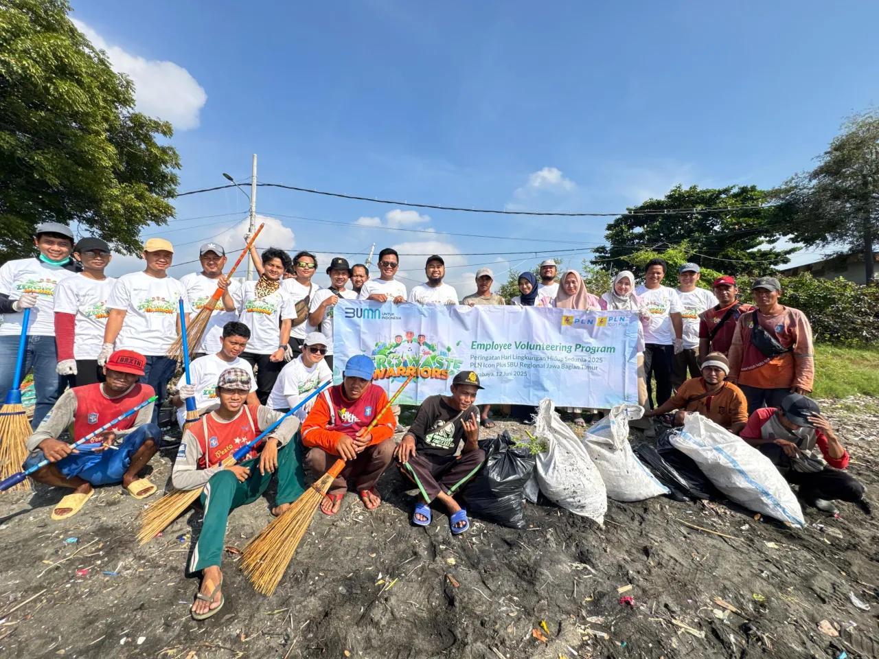 Gerakan Peduli Lingkungan "Zero Waste Warriors", Aksi Nyata PLN Icon Plus Jawa Timur