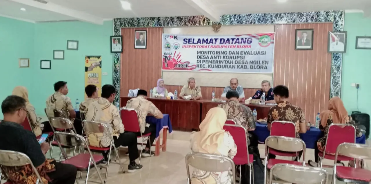 Desa Ngilen jadi Pilot Project Desa Anti Korupsi Di Kabupaten Blora