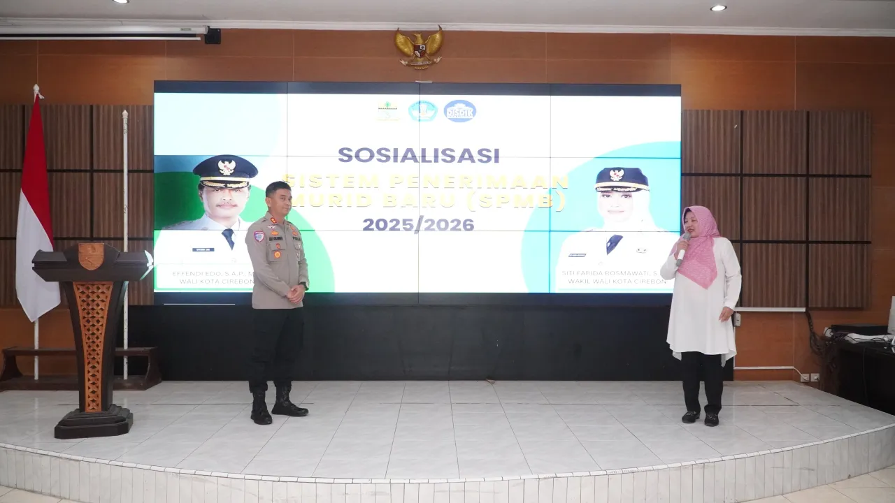 Sosialisasi Penerimaan Murid Baru , Kapolres Cirebon Kota Ajak Cegah Kenakalan Remaja