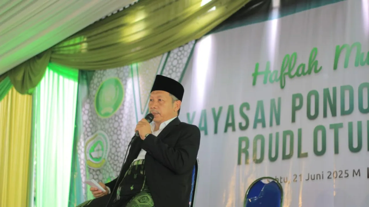 Yayasan Pondok Pesantren Roudlotul Qur'an Laksanakan Haflah Muwadda'ah Mts -MA Sains Begini Pesan Gus Muhaimin,,,????