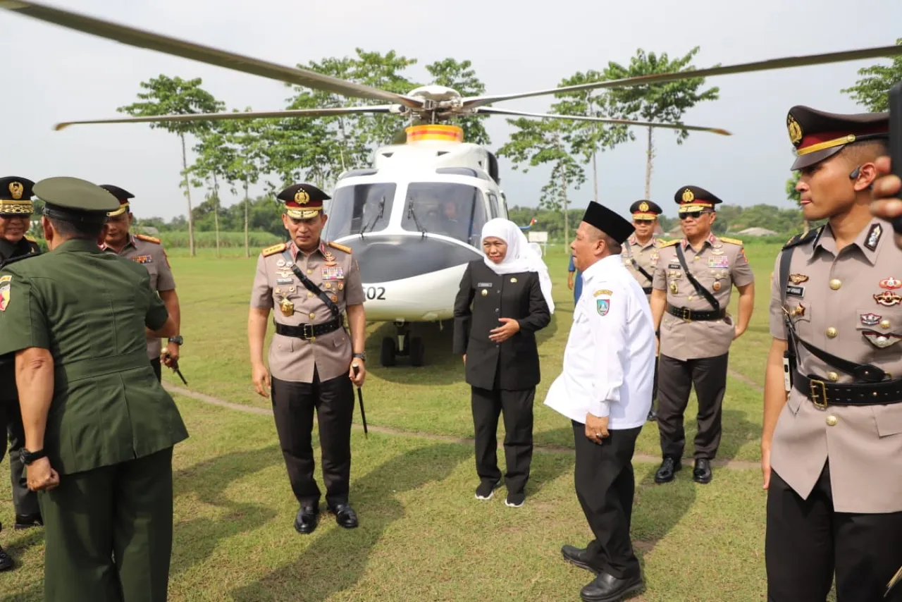 Wabup Jombang Sambut Kapolri Saat Ziarah ke Makam Gus Dur dalam Rangka HUT Bhayangkara