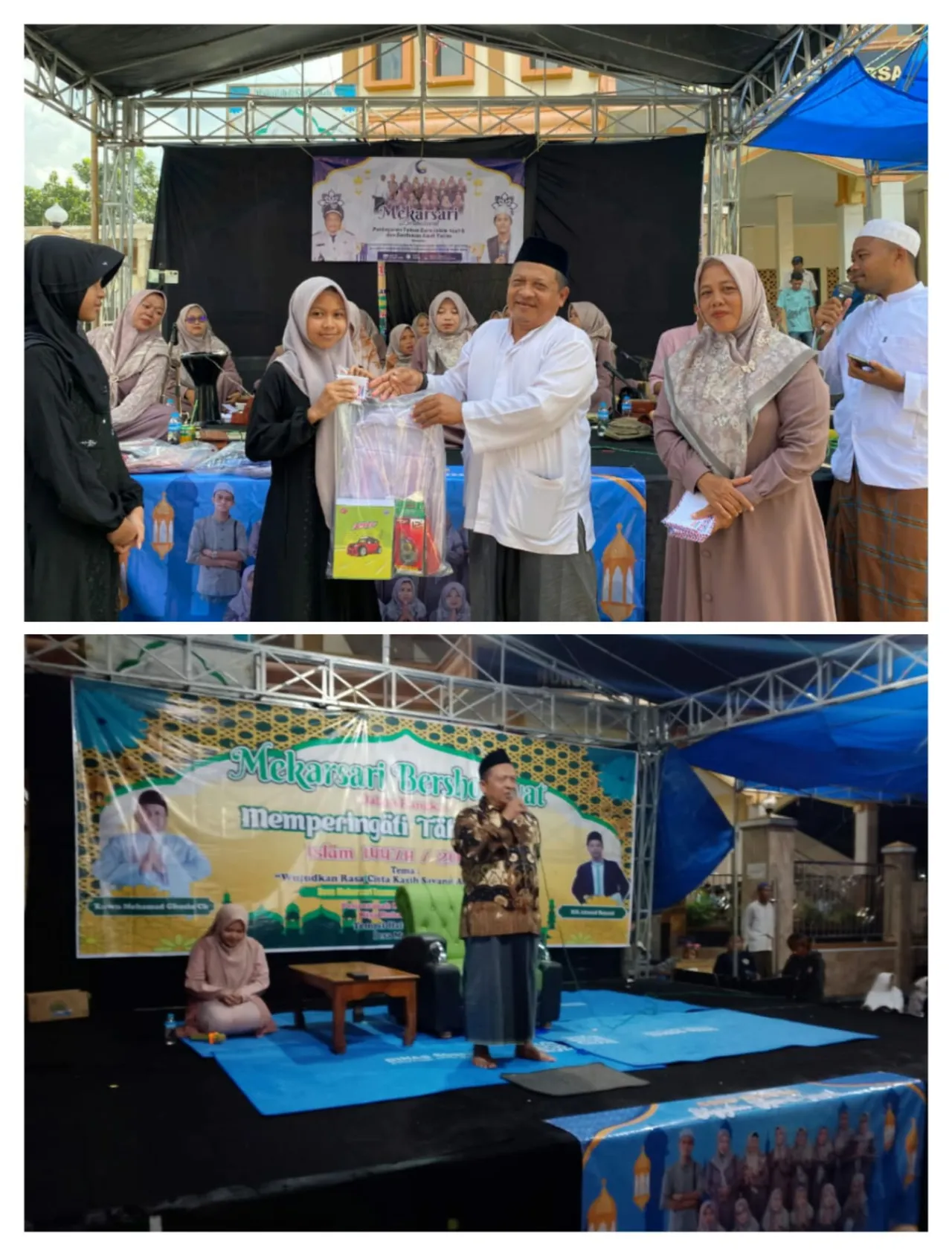Santunan Anak Yatim Piatu Dan Bersholawat Dalam Rangka Tahun Baru Islam 1447 H