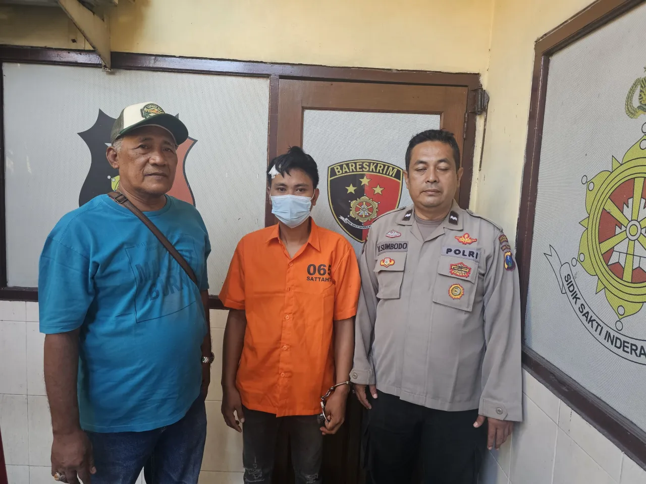 Apes! Maling Motor di Sidotopo Diamankan Polsek Semampir Gegara Gembok Cakram.