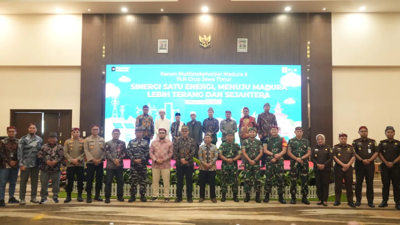 Semarak Kemerdekaan RI Menuju Madura Lebih Terang PT PLN Group Jatim mengajak Multi Stakeholder Forum Madura