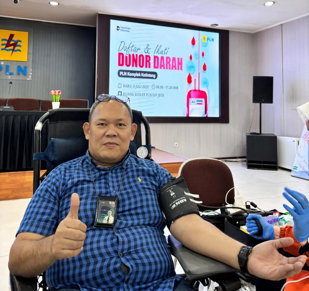 Semarak kemerdekaan, PLN UIP JBTB Gelar Aksi Donor Darah, Wujud Sinergi dan Kepedulian Sosial kepada Sesama