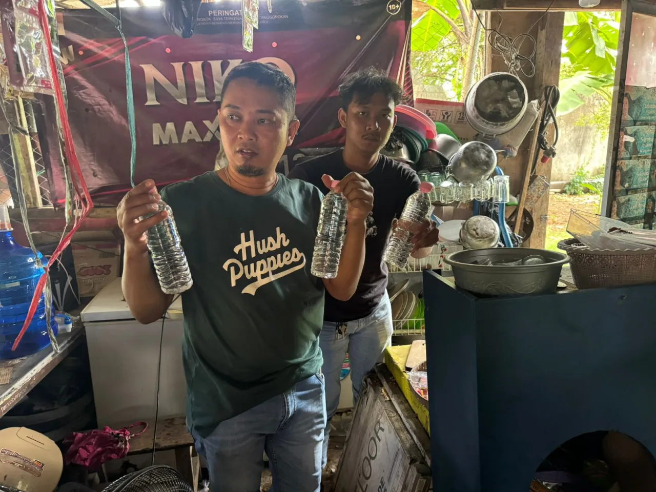Mabuk Miras Gagal Total! Warung Ciu di Depan Rusun Disita Sat Resnarkoba