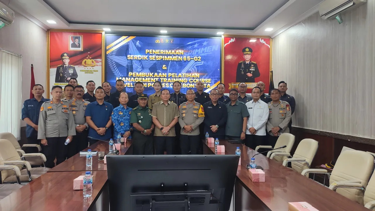 Penguatan Kompetensi, Polres Cirebon Kota Terima Serdik Sespimmen Polri
