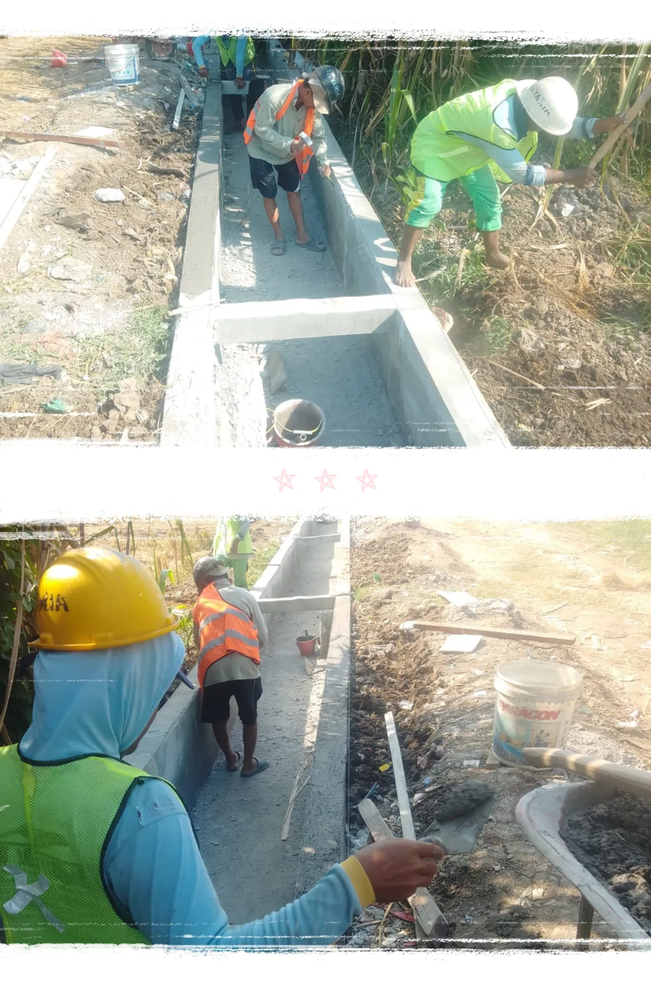 Pelaksana Gercep Lanjutkan Finishing Proyek Disperta Jombang