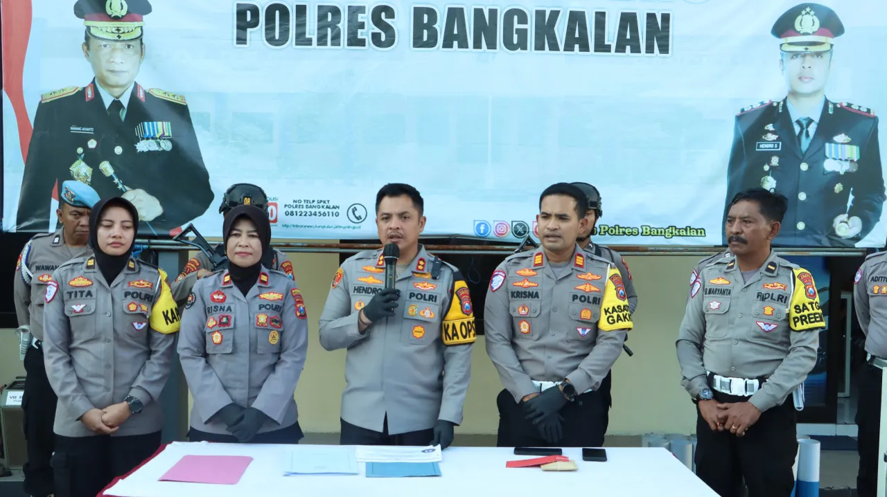Polres Bangkalan Berhasil Amankan Pelaku Tabrak Lari Pesepeda di Jembatan Suramadu