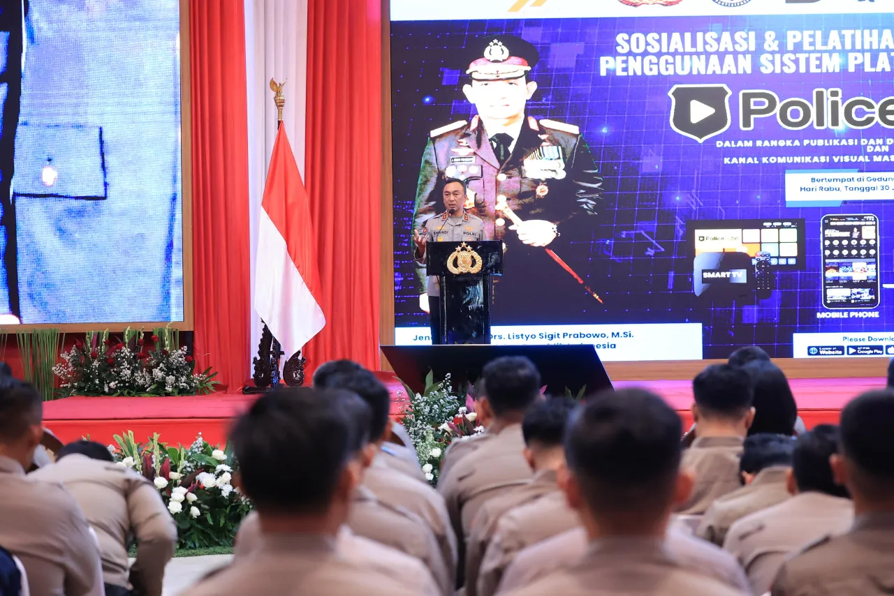 Mendapat Hibah Policetube, Kadiv Humas: Kerja Jajaran Polri Terekam Dengan Nyata