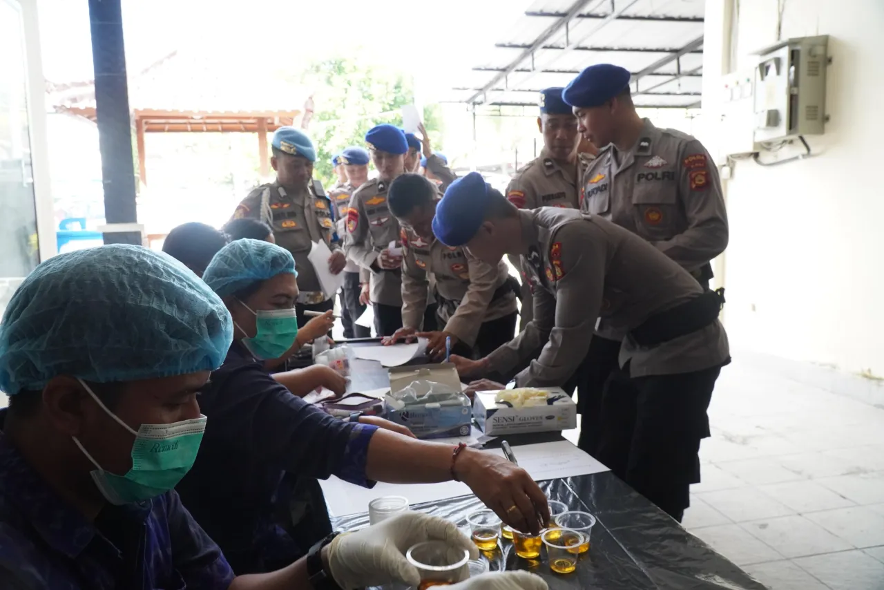 Bidpropam Polda Bali Gelar Gaktibplin, 9 Personel Ditpolairud Terjaring Pelanggaran Ketertiban