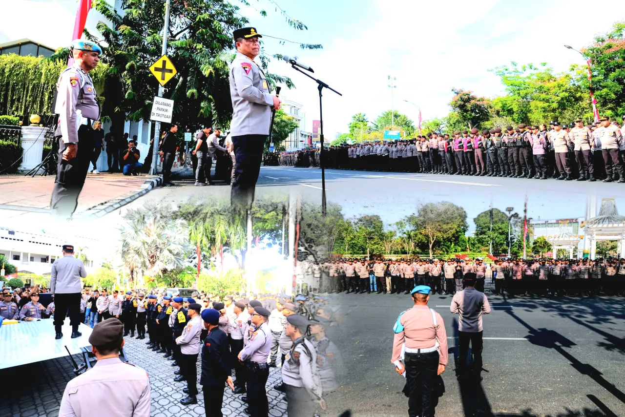Kapolrestabes Surabaya: Pengamanan Aksi Buruh Libatkan 2.608 Personel, Utamakan Humanis