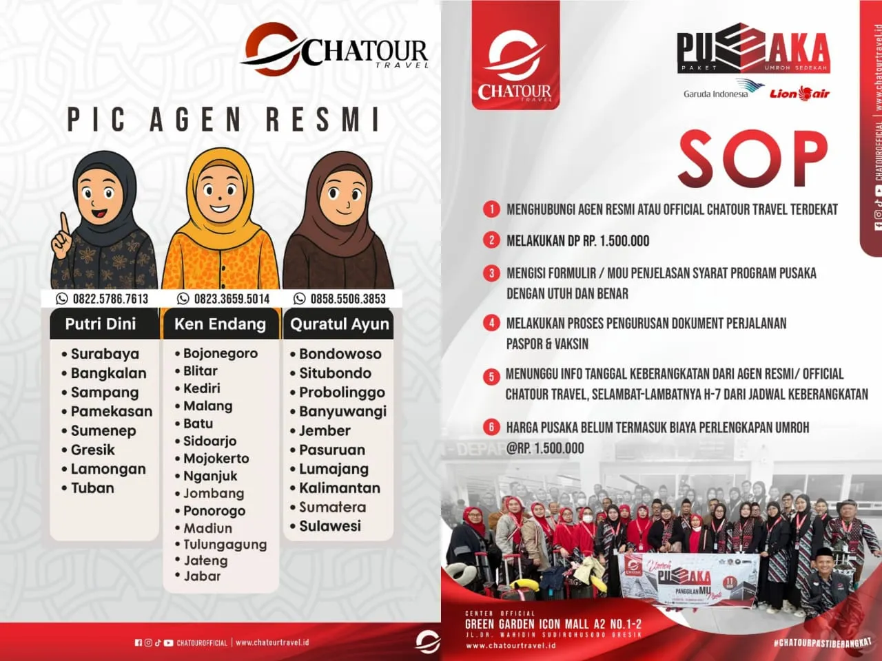 Chatour Travel Hadirkan Program PUSAKA sekaligus Free Tajdidun Nikah di Tanah Suci
