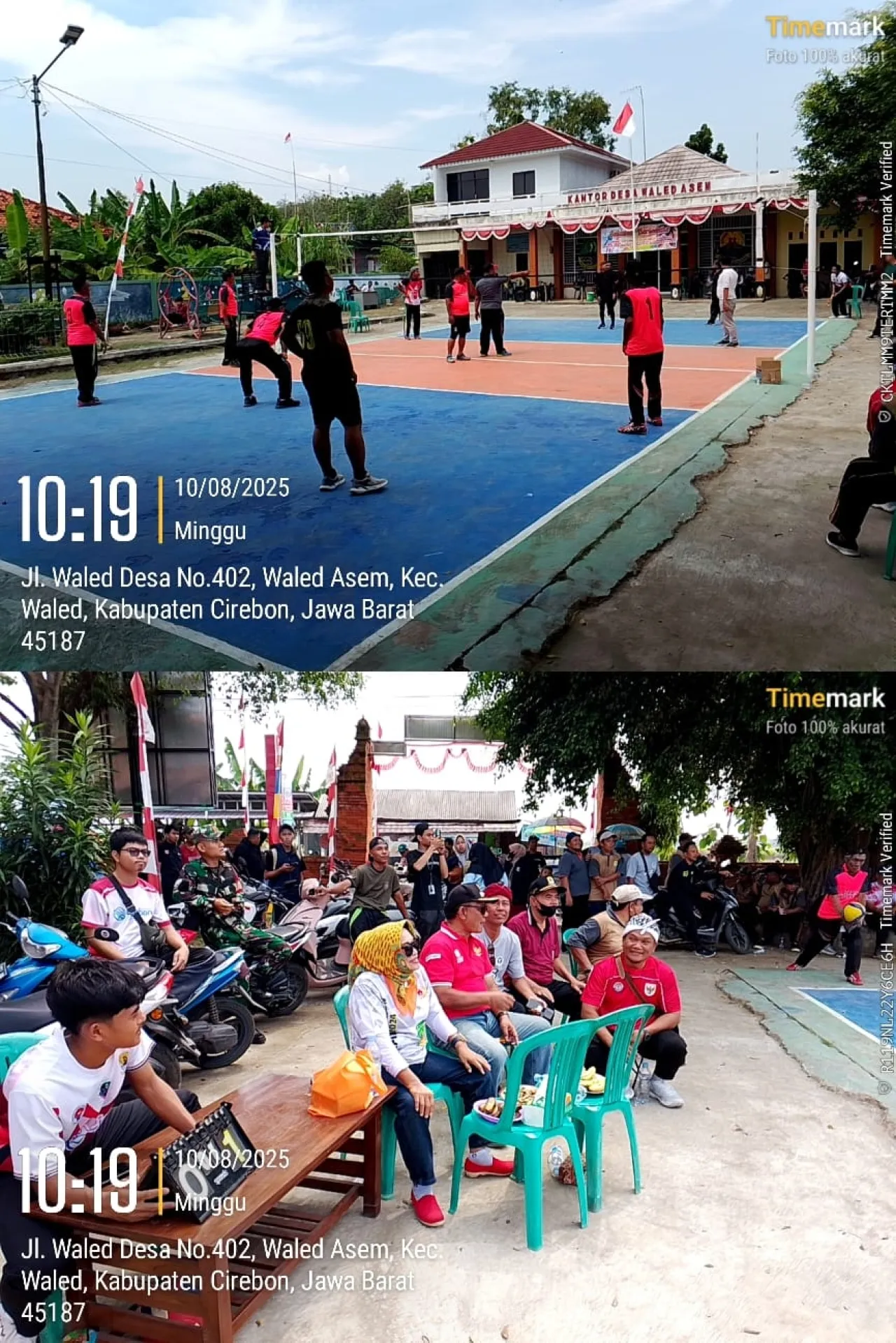 TURNAMEN BOLA VOLLY ANTAR PERANGKAT DESA SE-KECAMATAN WALED KABUPATEN CIREBON