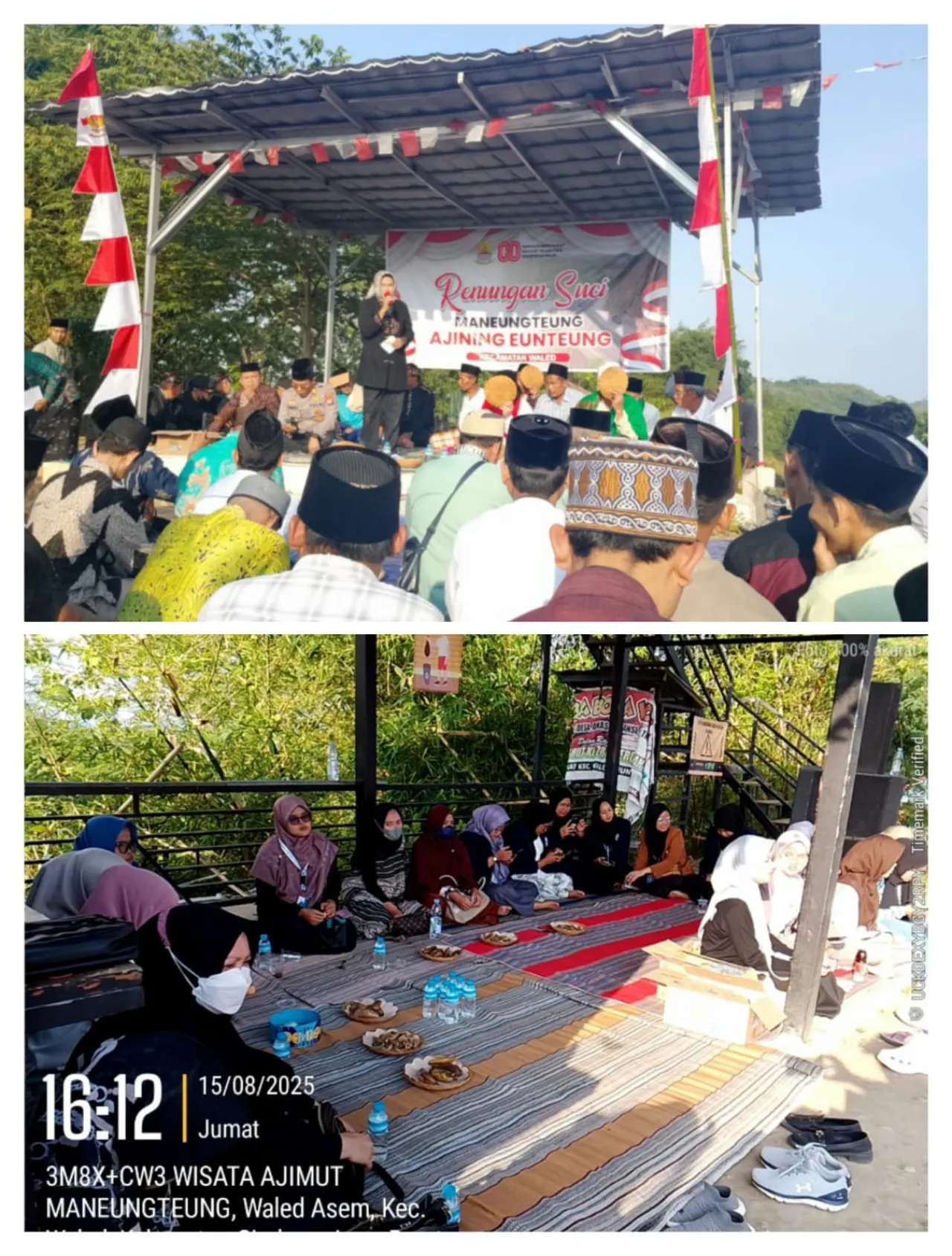 Kecamatan Waled Do'a bersama, Untuk Mendoakan Para Pahlawan Bangsa HUT RI Ke 80