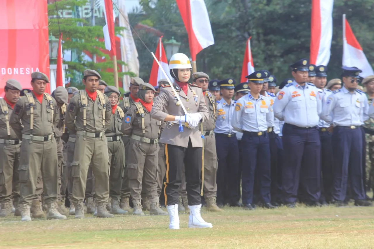 AKP Ryan Mitha Pangesty, Polwan Pertama Sebagai Komandan Upacara HUT RI di Rembang