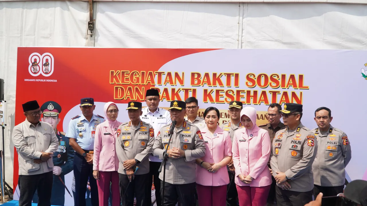 Wakapolri, Laksanakan Bakti Sosial di SMA Kemala Taruna Bhayangkara Kab Bogor