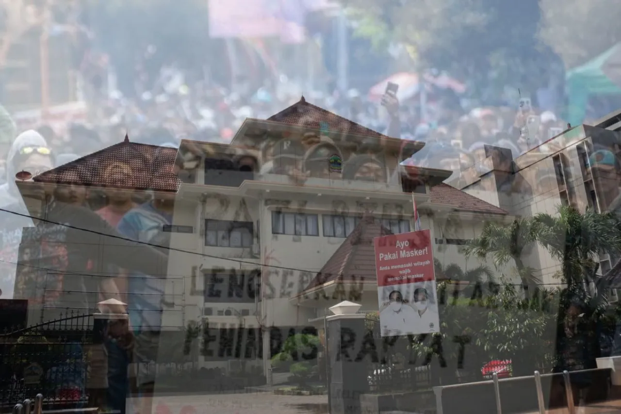 Dinsos Jateng Salurkan Bansos untuk Korban Demo Pati