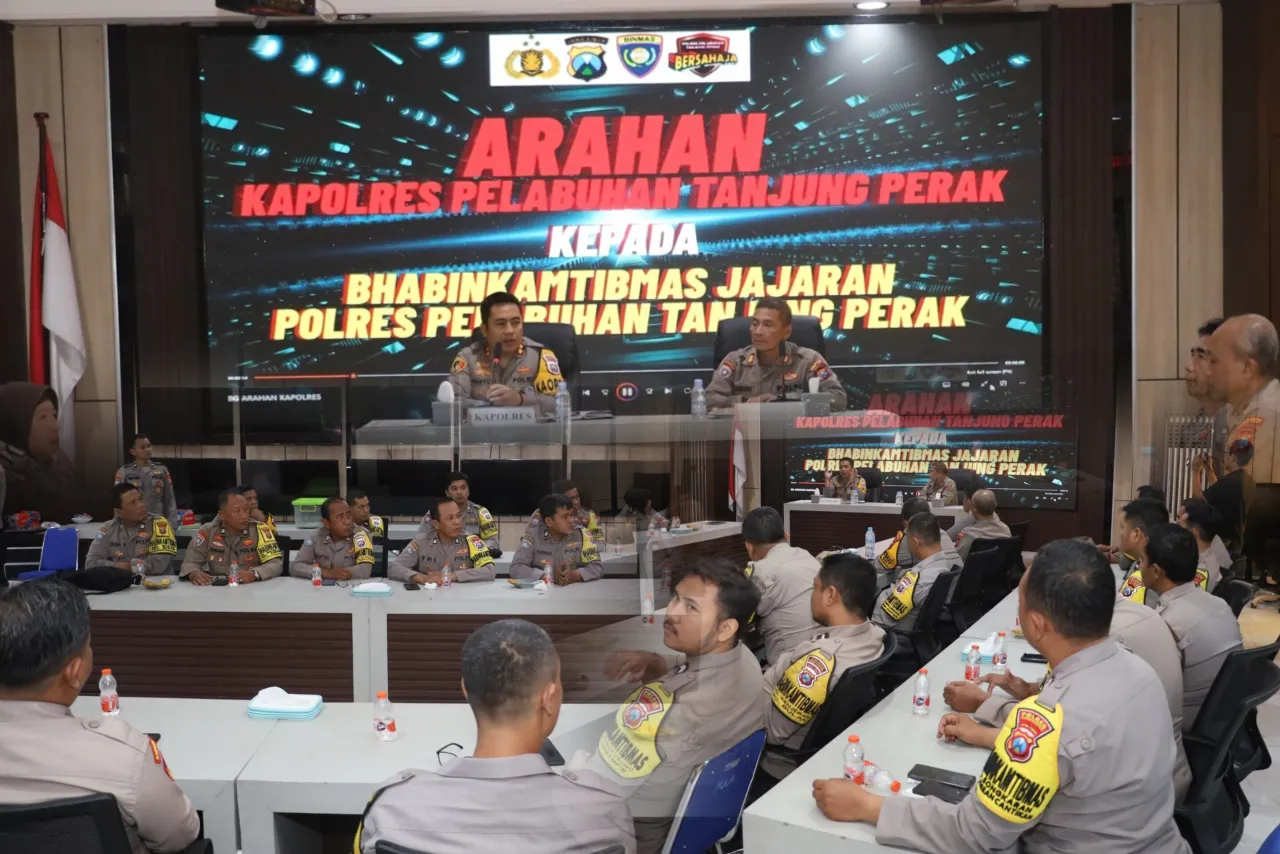 Polres Pelabuhan Tanjung Perak Ambil Langkah Strategis Hidupkan Kembali Pam Swakarsa & Rangkul Masyarakat