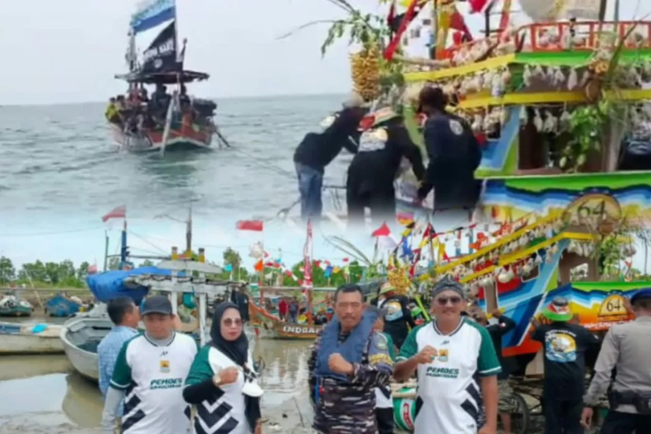 Pemdes Bandengan Gelar Tradisi Nadran, Wujud Syukur Nelayan Cirebon