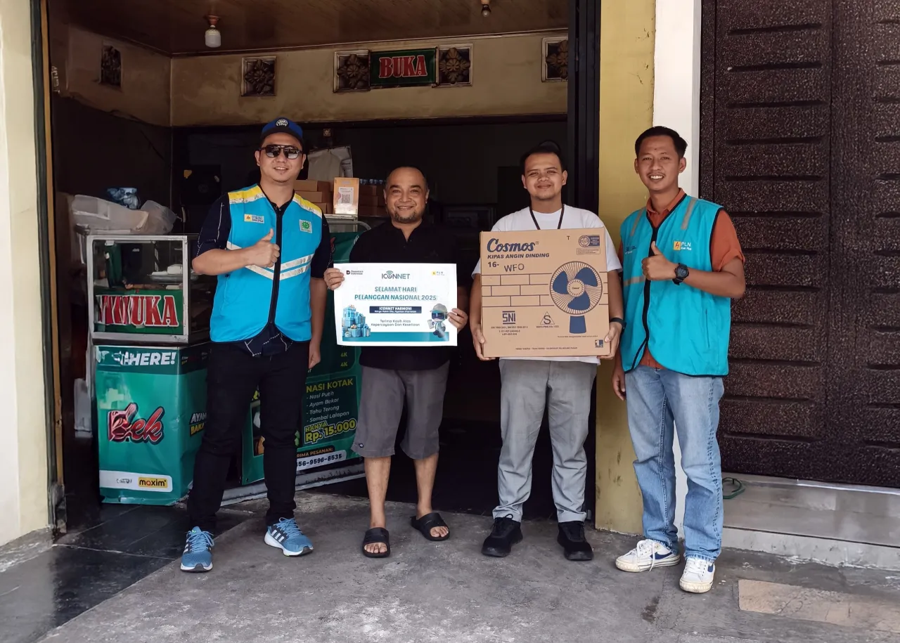 PLN Icon Plus Jatim Rayakan Harpelnas di Madiun, Hadirkan Branding Kuliner Lokal dan Apresiasi untuk