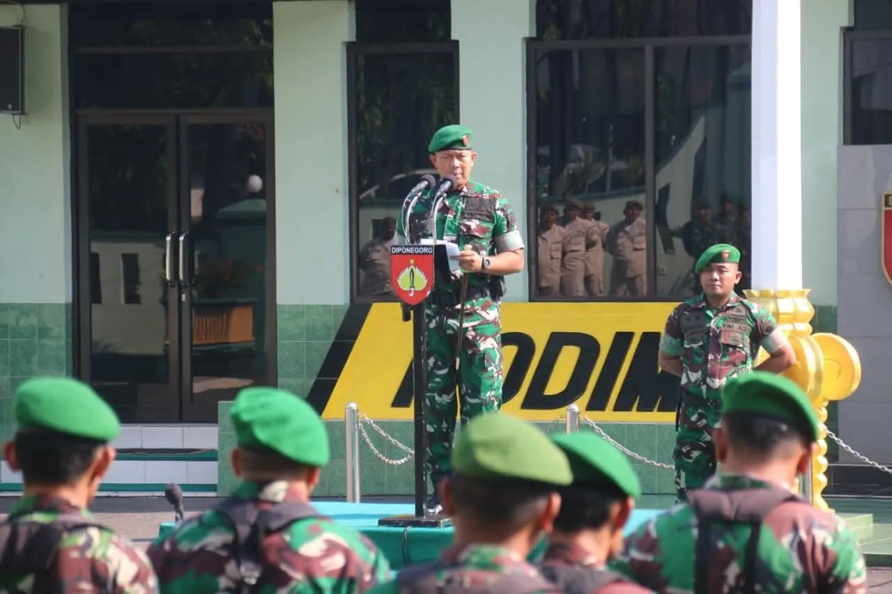 Wujud Penghargaan bagi Prajurit Kodim 0718/Pati yang Mengakhiri Pengabdian dan Pindah Tugas