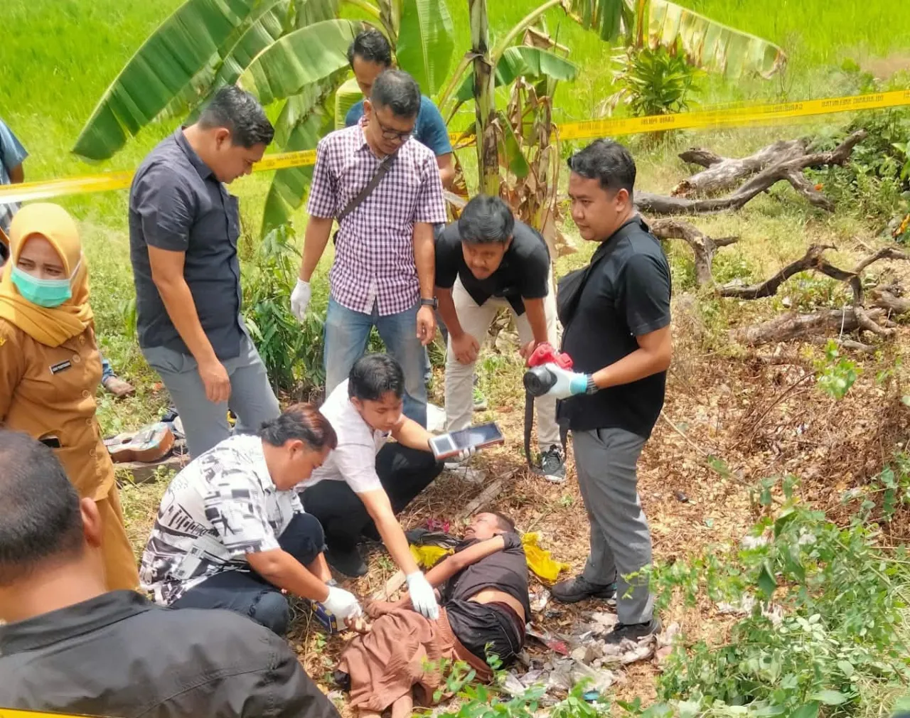 Mayat Pria Ditemukan di Sukodadi, Lamongan, dengan Kondisi Mengenaskan