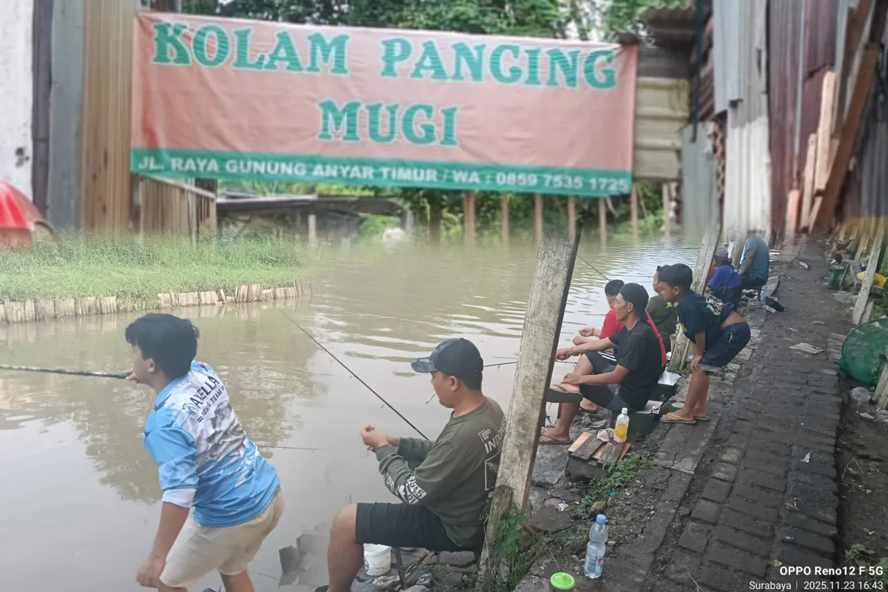 Antusias Tinggi, Galatama Lele Kolam Pancing MUGI JAYA Diserbu Pemancing Mania