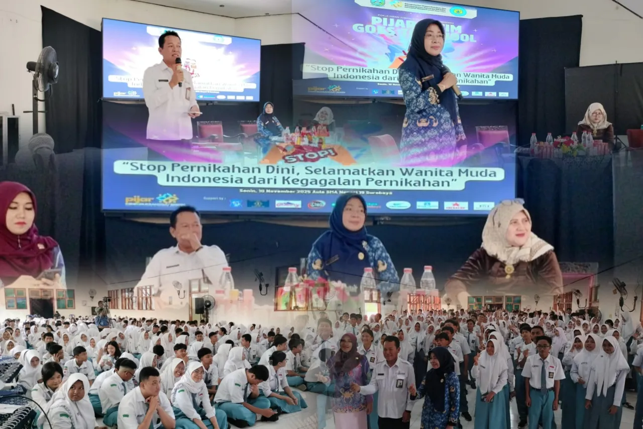 SMAN 19 Surabaya dan BKKBN Galang Edukasi “Stop Jadi JUS (Janda Usia Sekolah)”