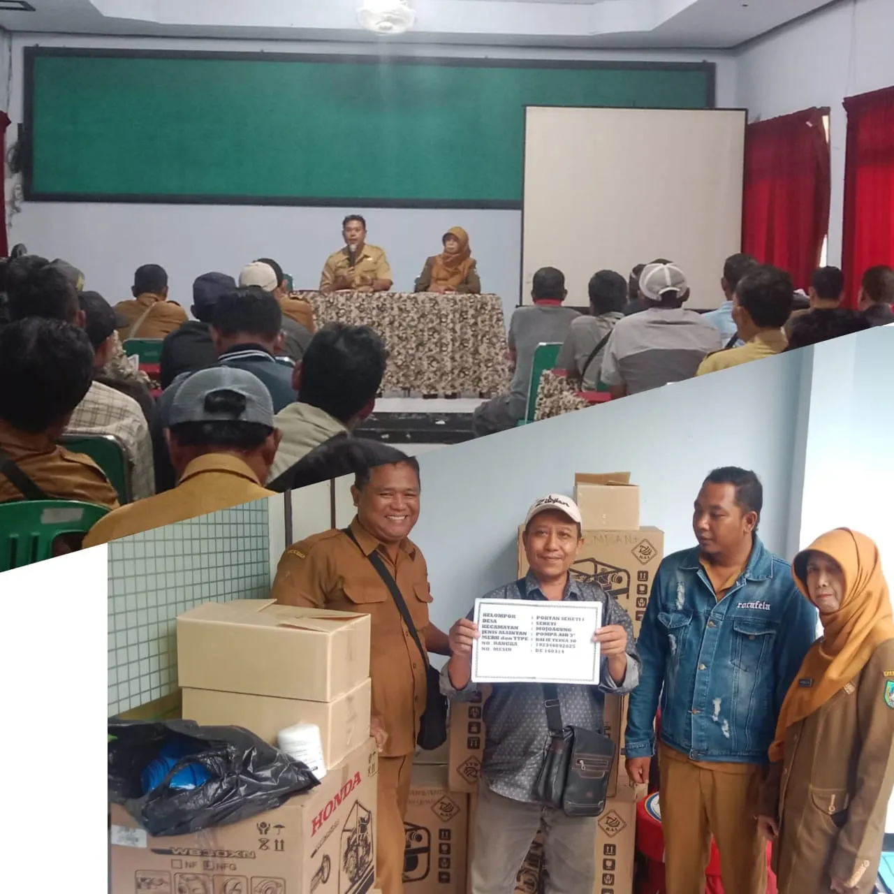 Dinas Pertanian Jombang Salurkan Bantuan Alsintan ke 25 Kelompok Tani