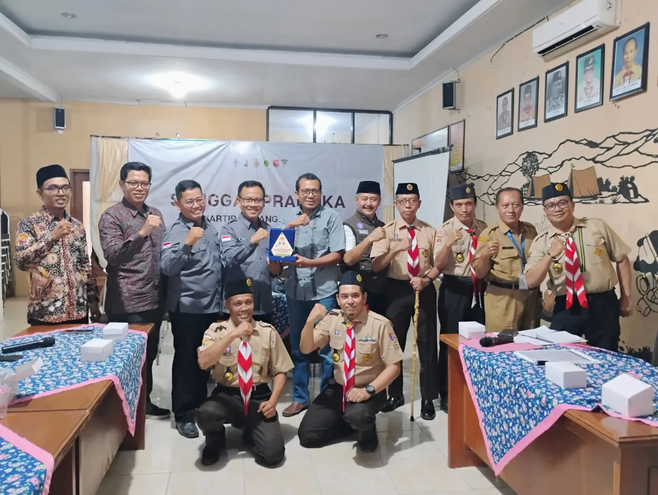 Kwarcab Rembang Gelar Audiensi Dengan Bawaslu Rembang